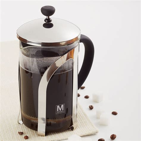 This coffee maker is made to outlast other coffee makers 3-LAYERED STAINLESS STEEL FILTER STRUCTURE traps the smallest coffee grounds to produce an exceptional full-bodied flavor. . Coffee press walmart